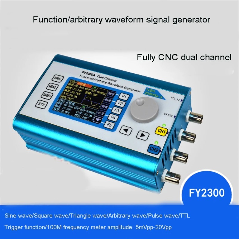 FY2300 Dual Channel DDS Functi - Function Arbitrary Waveform Generator recension och pris