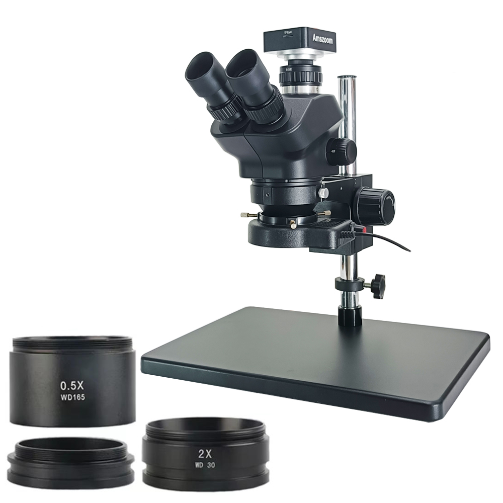 3.5X-100X Simul Focal Trinocul - Stereo Trinocular Microscope Pcb recension och pris