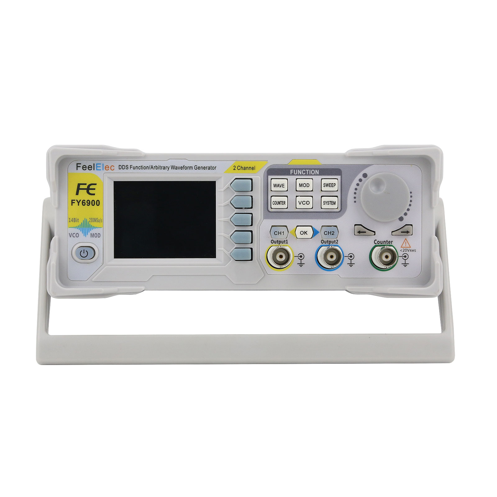 FY6900-50M 50MHz 2-Channel Fun - Function Arbitrary Waveform Generator recension och pris