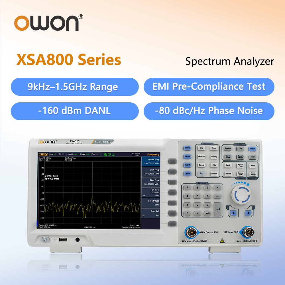 OWON Spectrum Analyzer With Tr - Signal Generator Spectrum Analyzer recension och pris