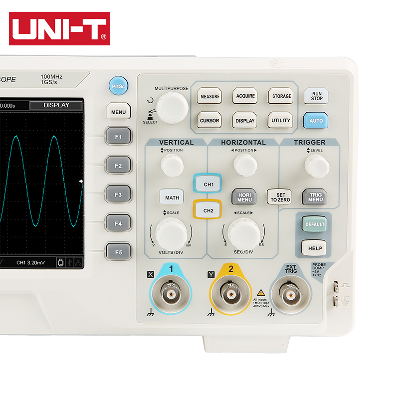 UNI-T Digital Oscilloscope UTD - Digital Storage Oscilloscope 100Mhz recension och pris
