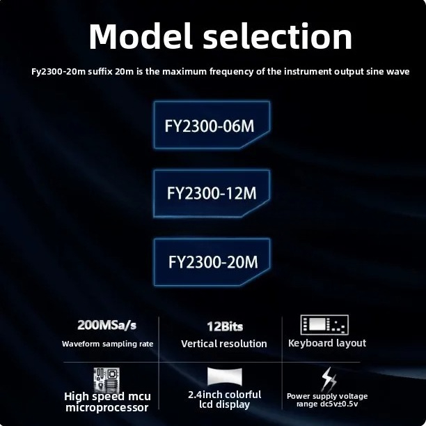 Function signal generator FY 2 - Function Arbitrary Waveform Generator recension och pris