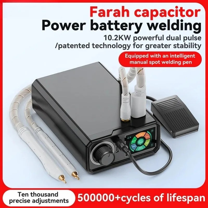 UK3 10000mAh Portable Battery  - Spot Welder 18650 Battery Pack recension och pris