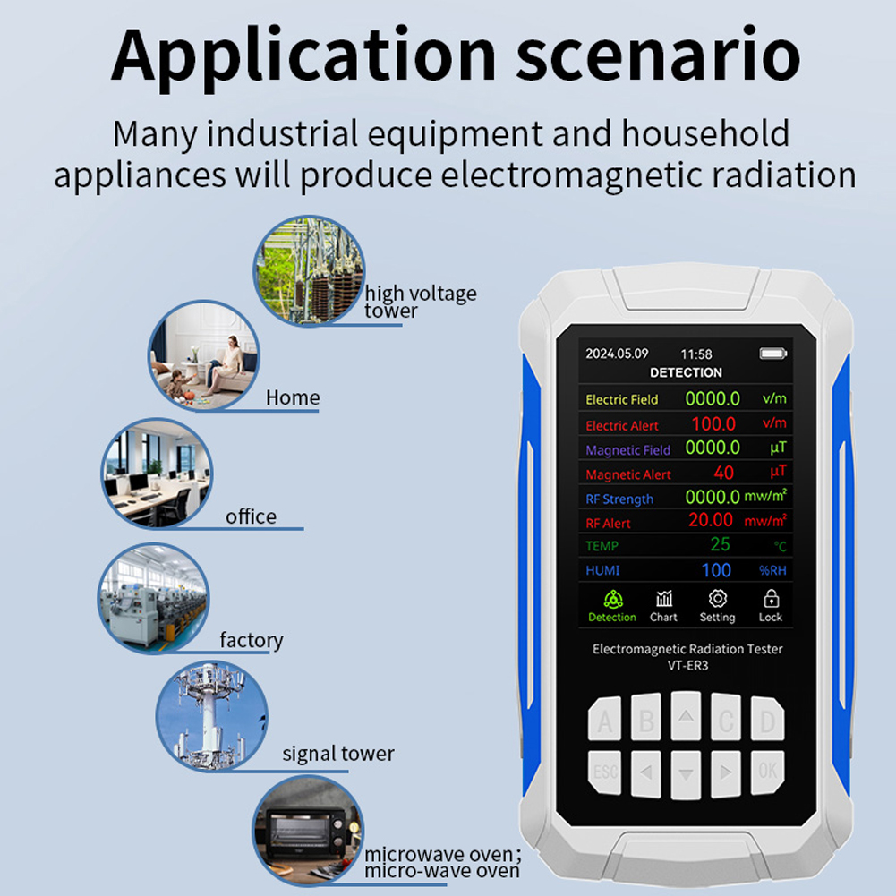 5-in-1 Electromagnetic Radiati - Signal Generator Spectrum Analyzer recension och pris