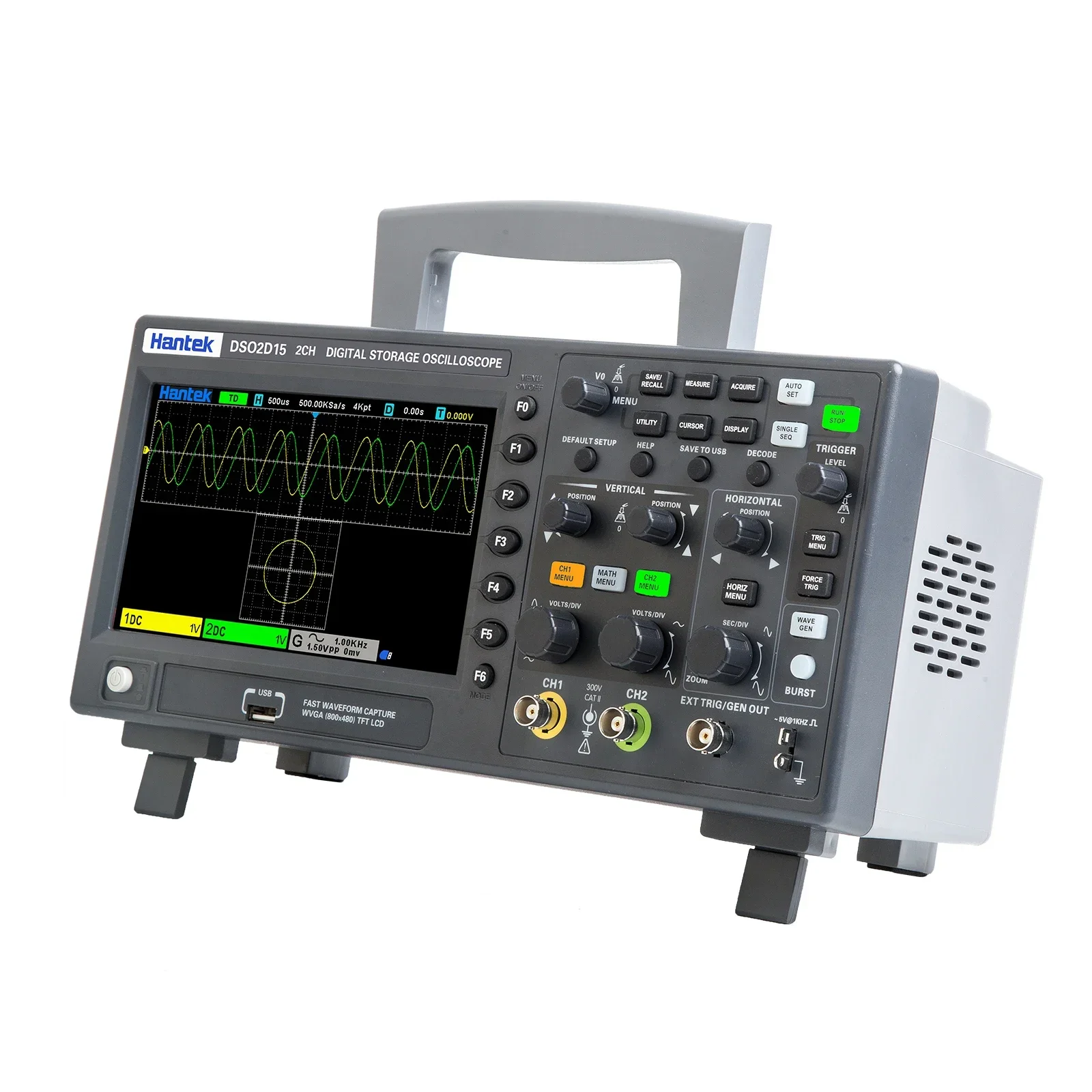 Sensitivity Hantek Signal Gene - Digital Storage Oscilloscope 100Mhz recension och pris