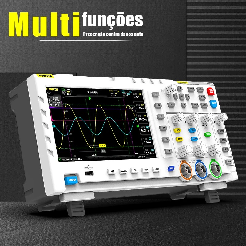 FNIRSI 1014D Digital Oscillosc - Digital Storage Oscilloscope 100Mhz recension och pris
