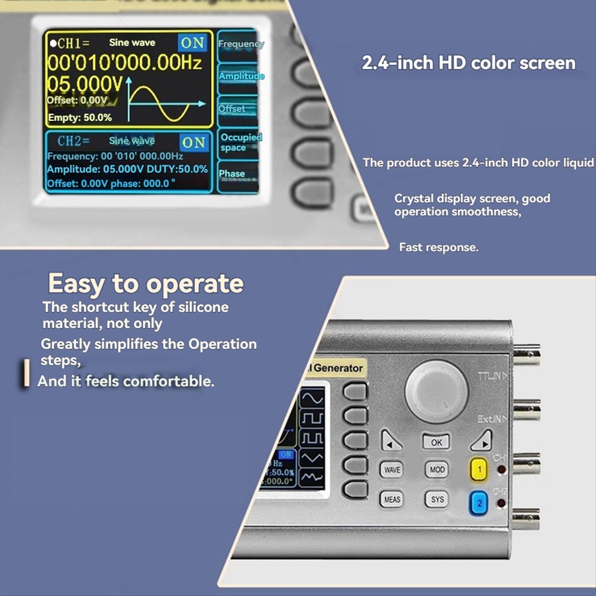 Friendly!JDS2900 Dual Channel  - Function Arbitrary Waveform Generator recension och pris
