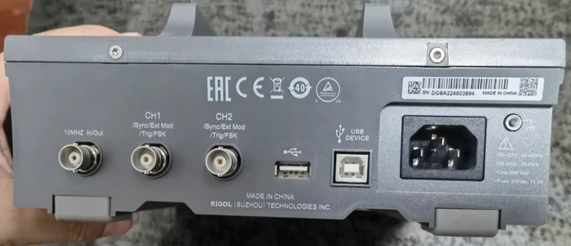 Rigol DG812 - 10 MHz Function  - Function Arbitrary Waveform Generator recension och pris